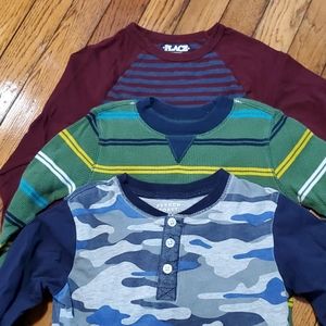 3 boys long sleeve shirts